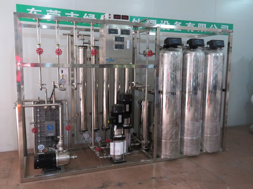 反滲透純化水設(shè)備,不銹鋼EDI高配置純化水設(shè)備